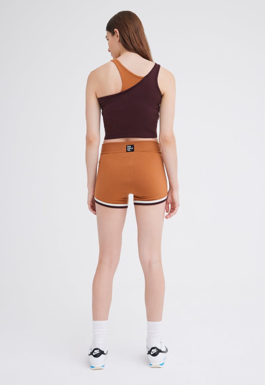 Jac + Jack NAGNATA Retro Short 2.0 - Bronze/ Merlot